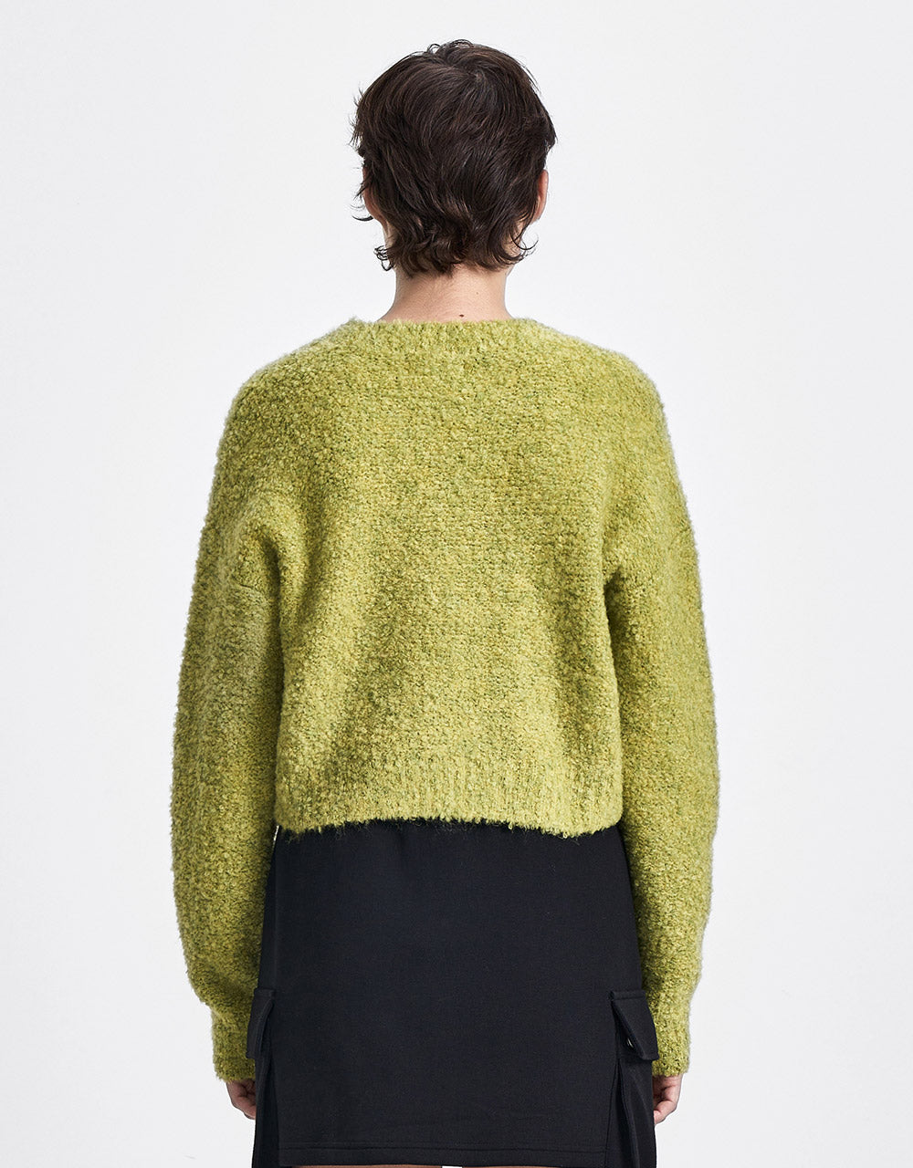 Badge Logo Cropped Sweater