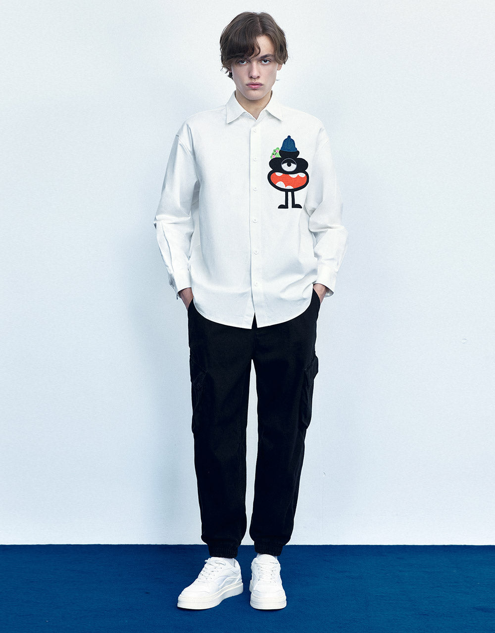 Monster Patched Shirt