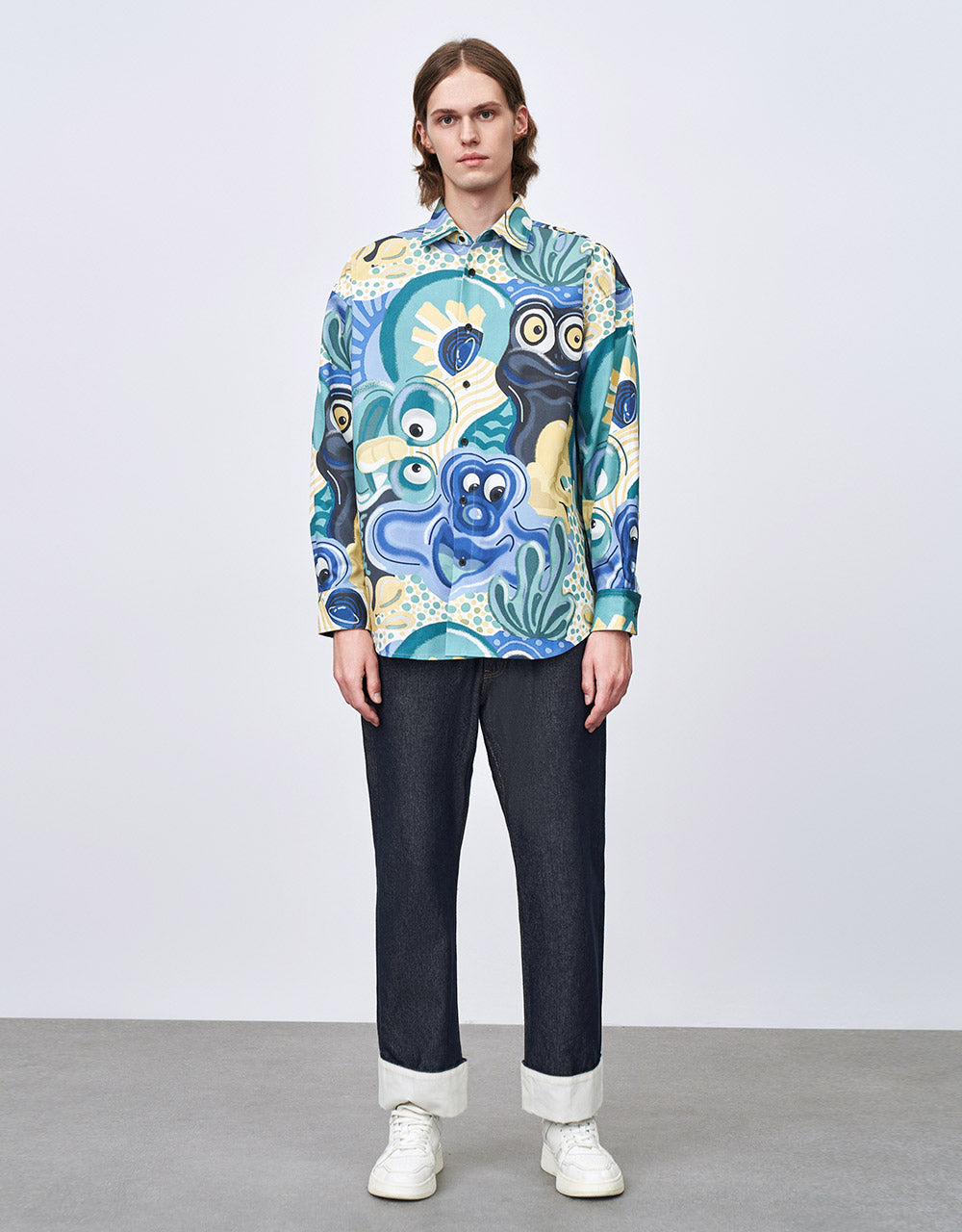 Graffiti Print Shirt