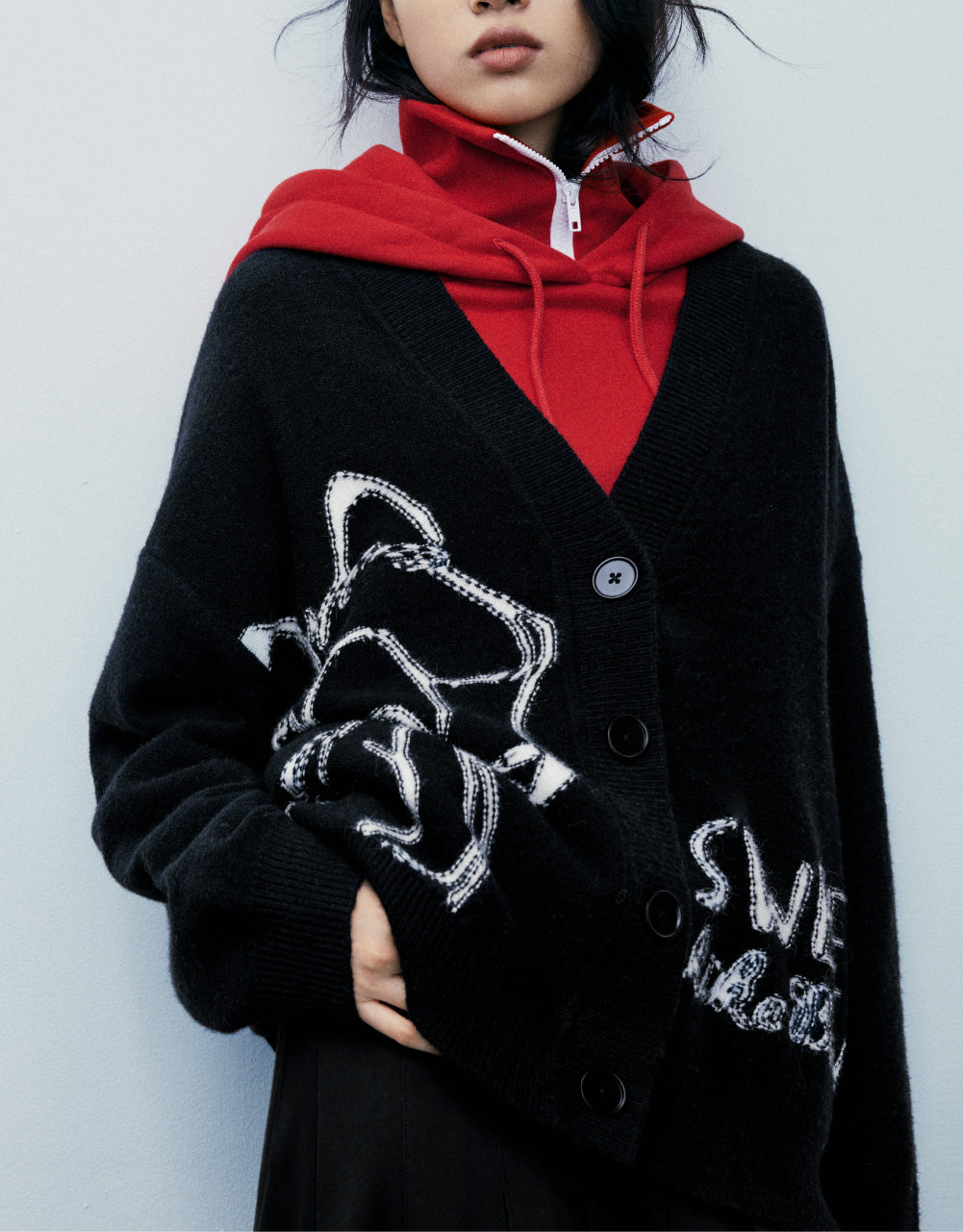 Bambi Print Cardigan