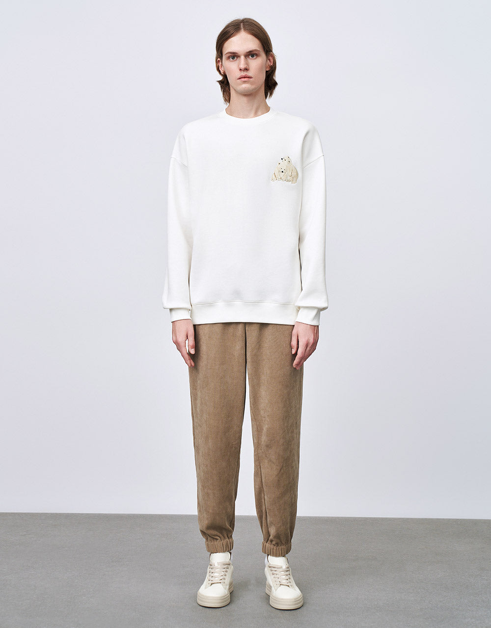 Bear Print Sweater