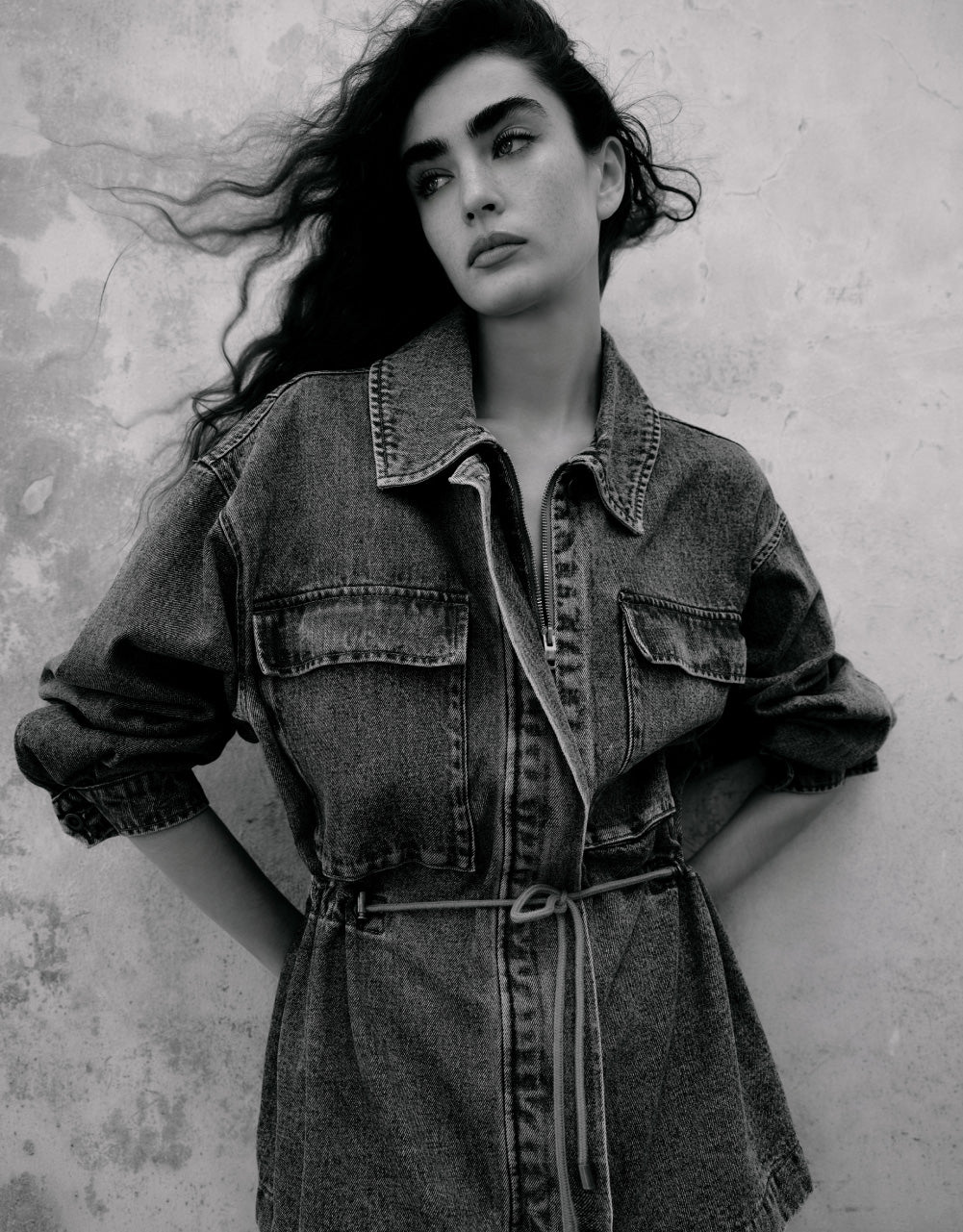 Loose-Fit Denim Jacket