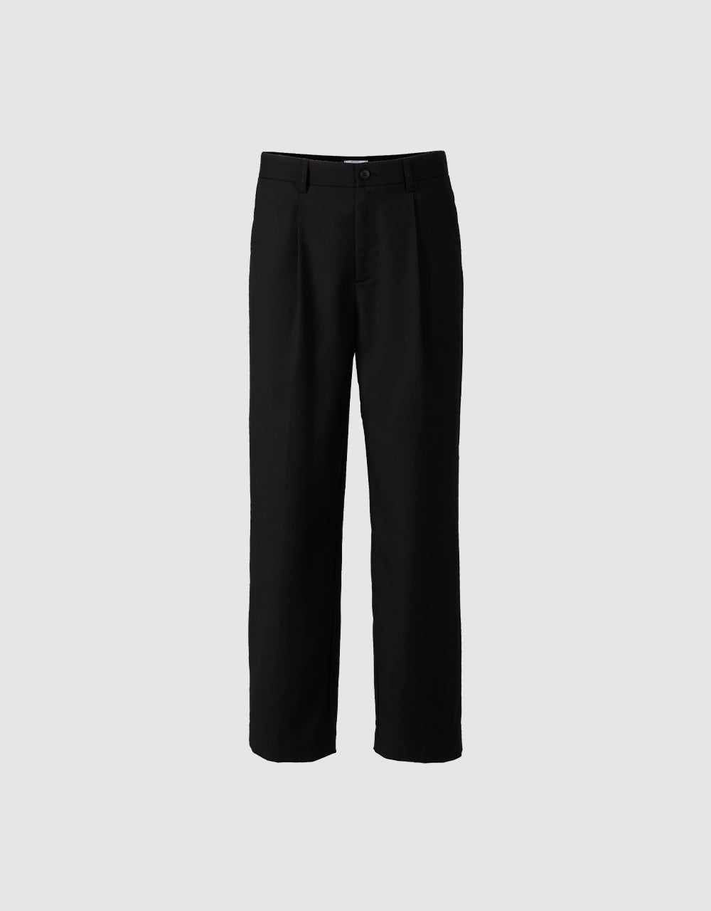 Plain Straight Leg Pants