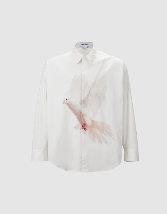 Bird Print Shirt