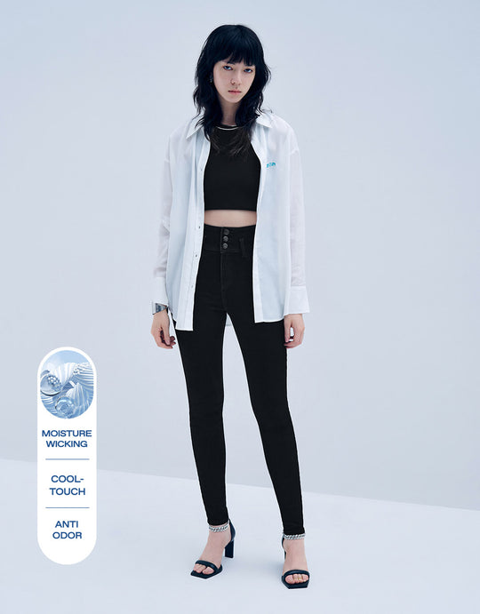 A+ High Waist Skinny Jeans