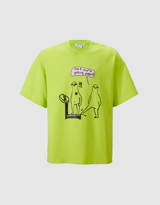 Cartoon Print T-Shirt