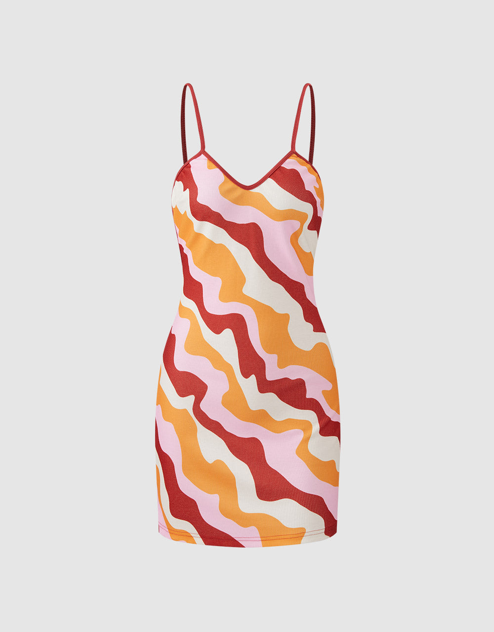 Tie Back Striped Dress