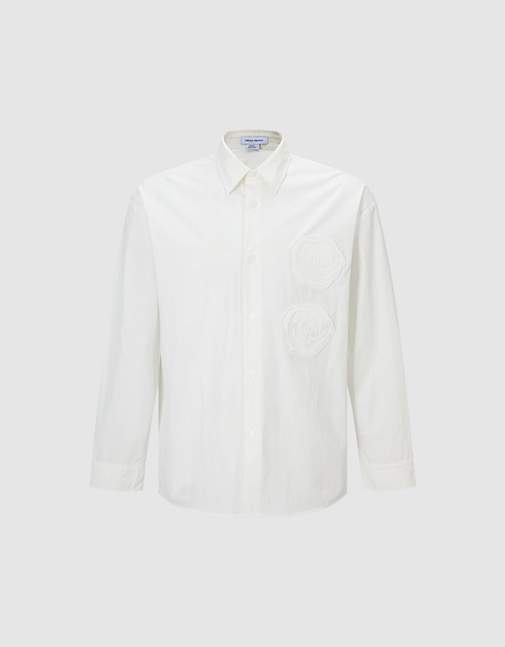 Rose Embroidered Shirt