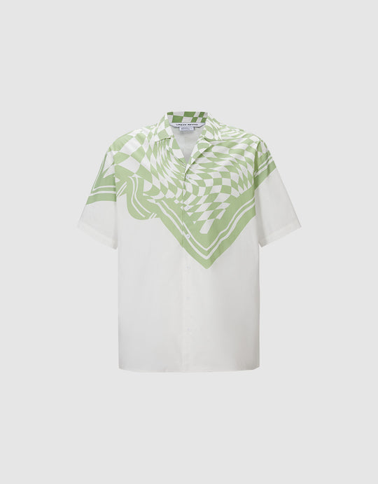 Checkered Button Up Shirt