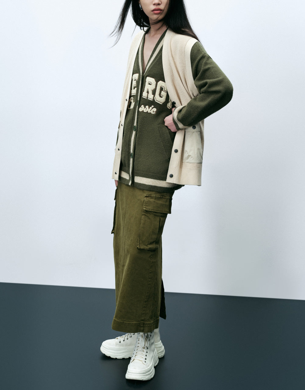 Knitted Vest With Pockets
