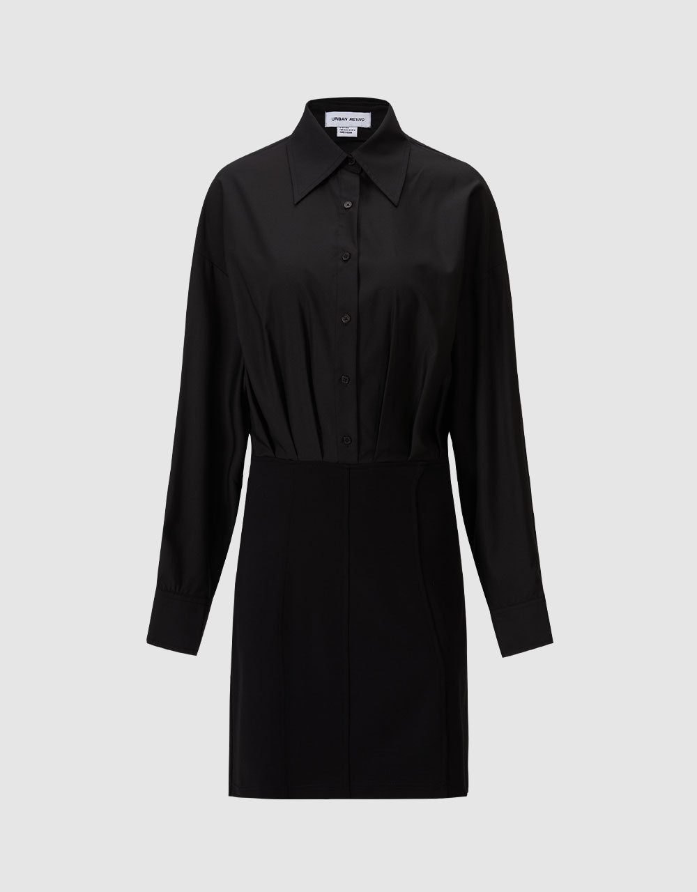 Buttoned Shirt Dress