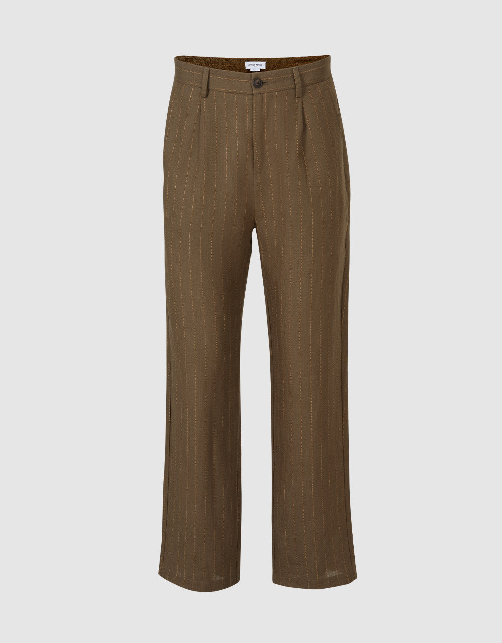 Striped Straight Pants
