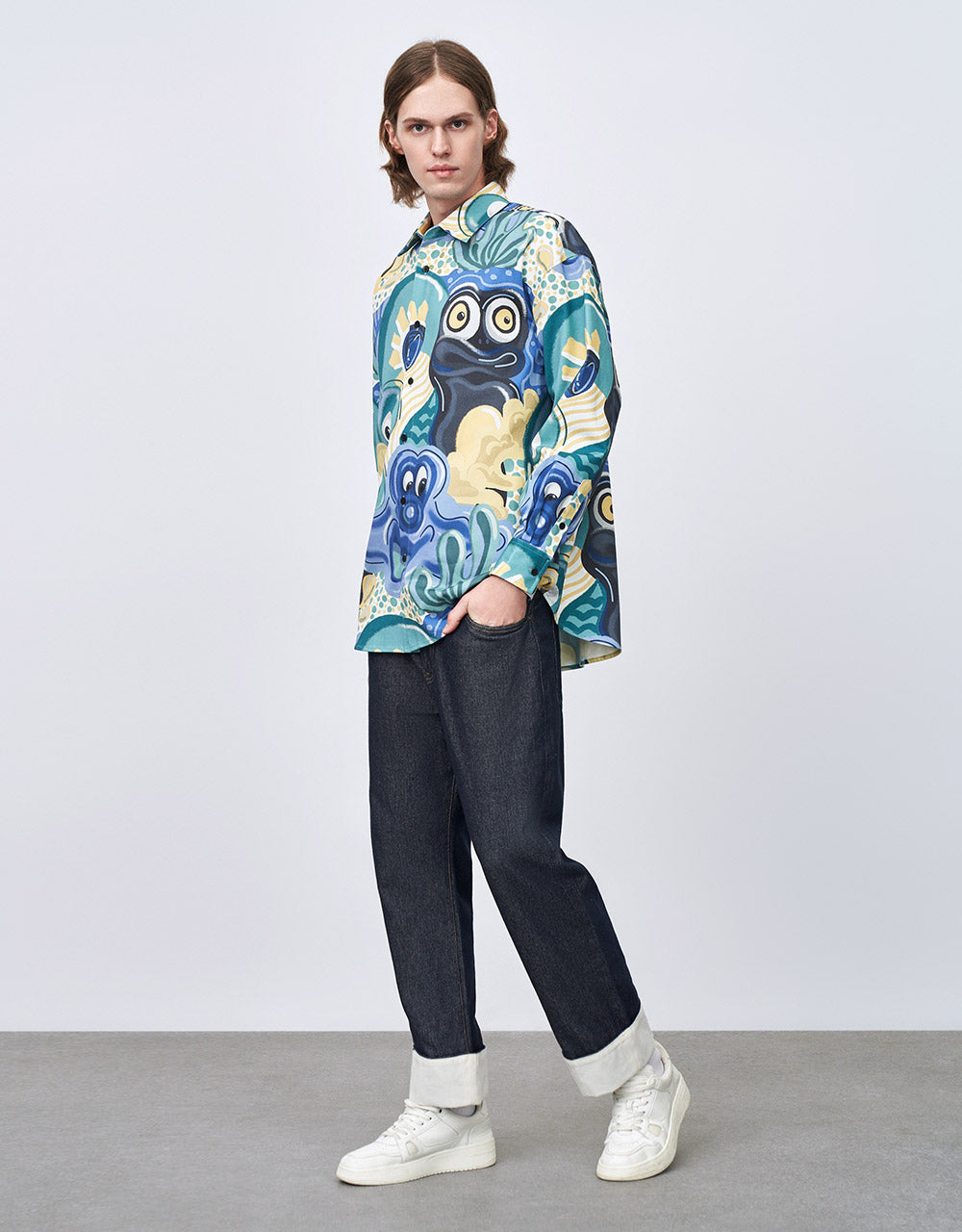 Graffiti Print Shirt