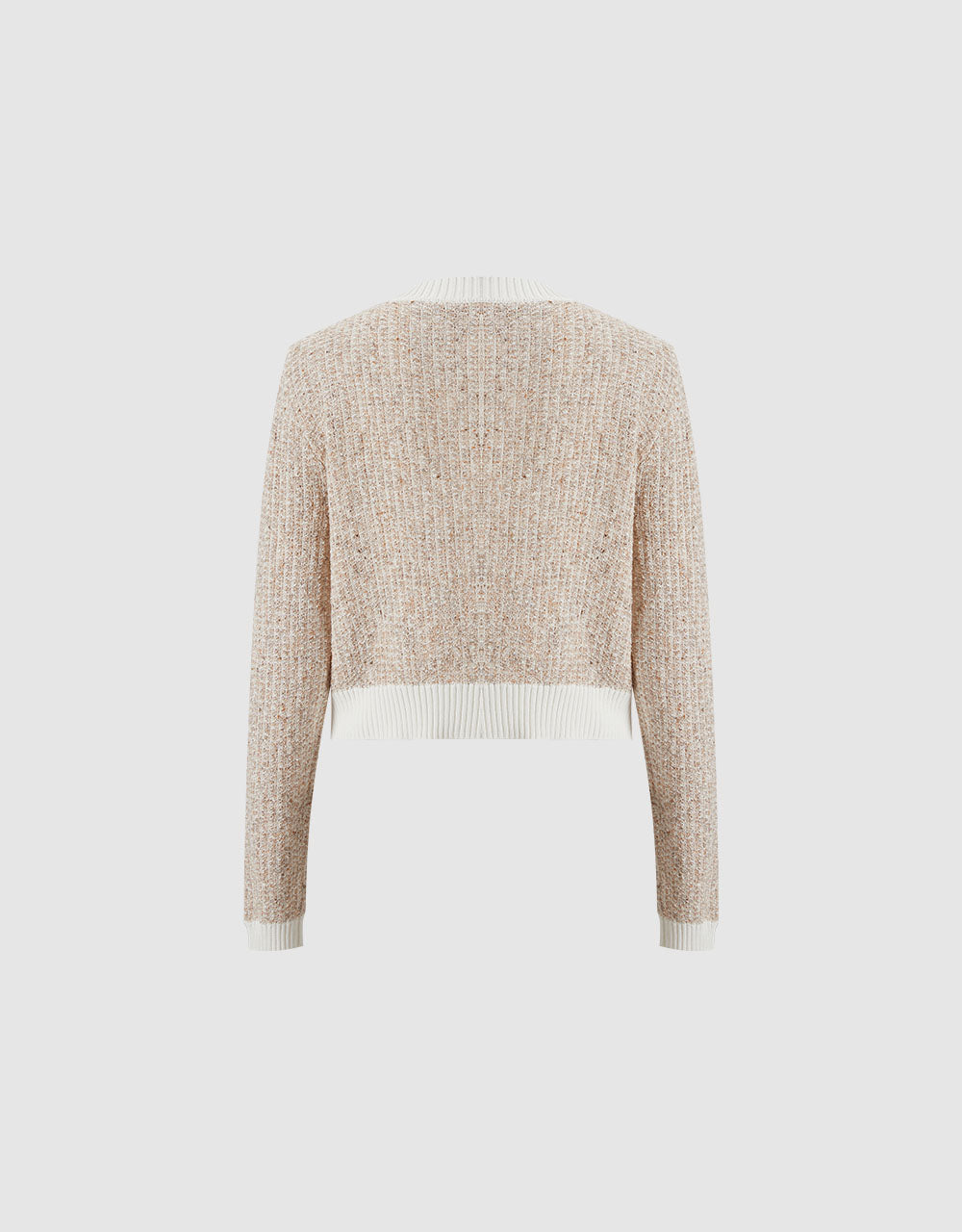 Contrast Trim Cardigan