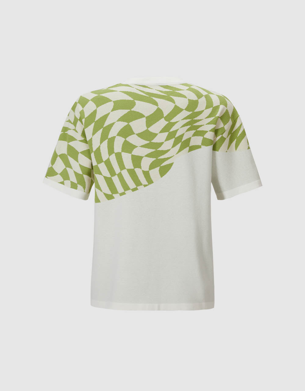 Checkered Print T-Shirt