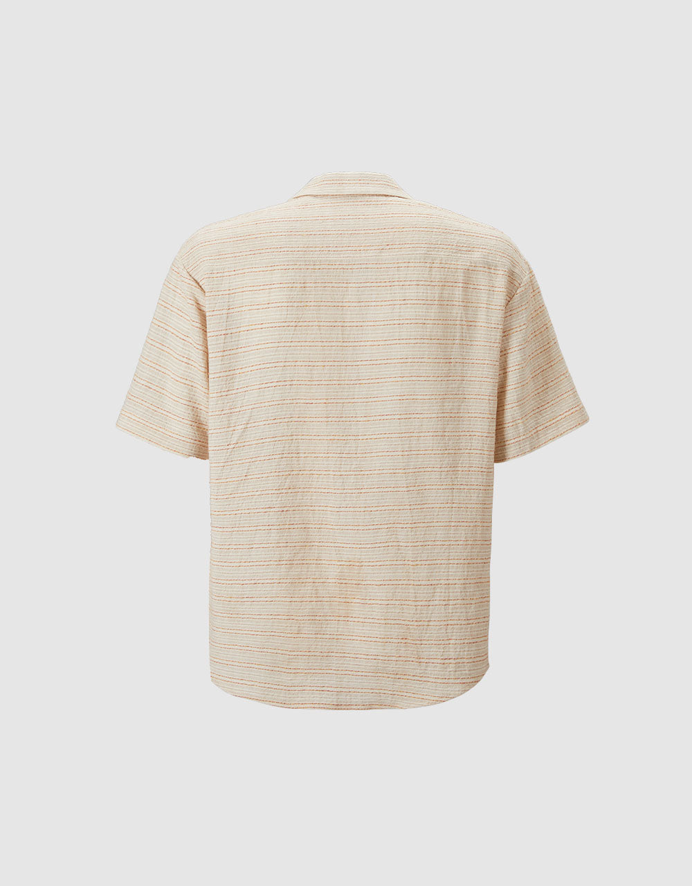 Striped Shirt With Flap Pocket