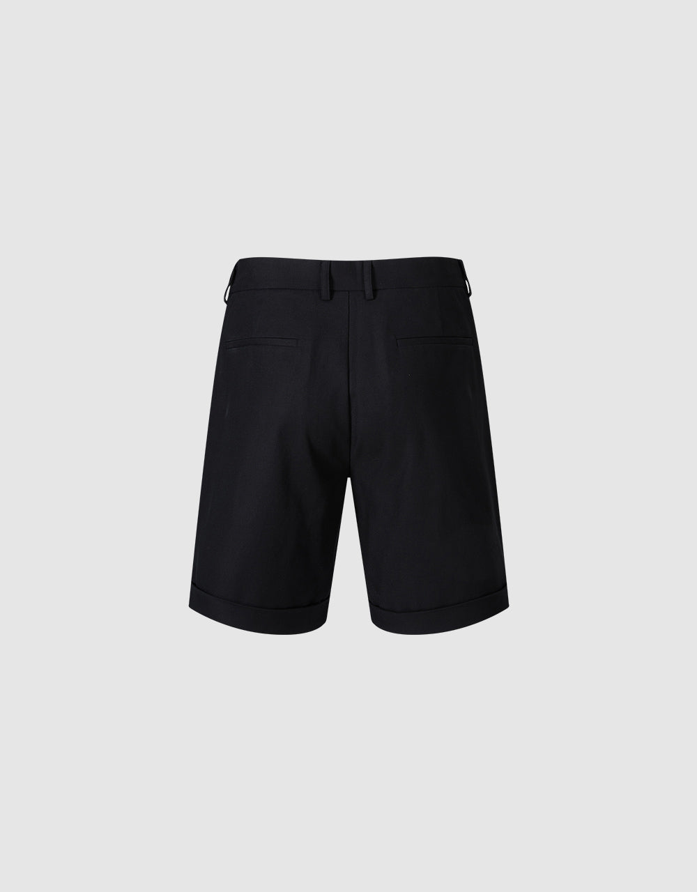 High Waist Plain Shorts