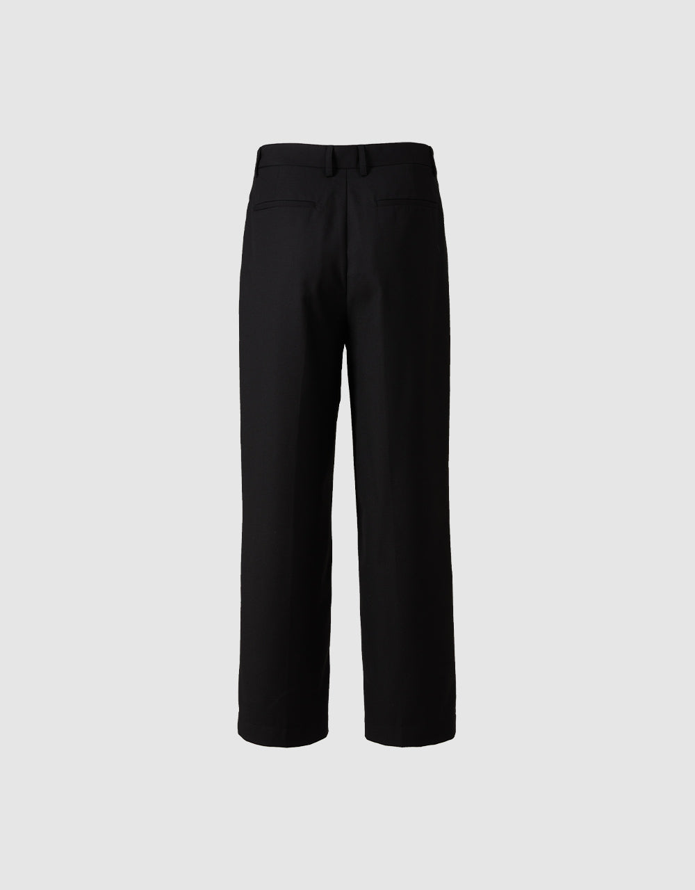 Plain Straight Leg Pants