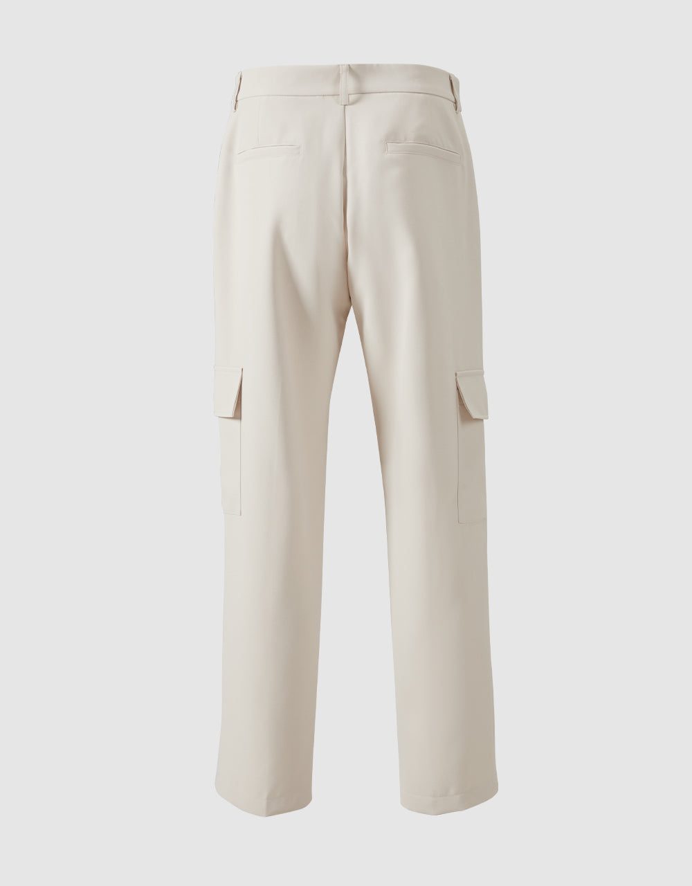 Pleated Straight Pants