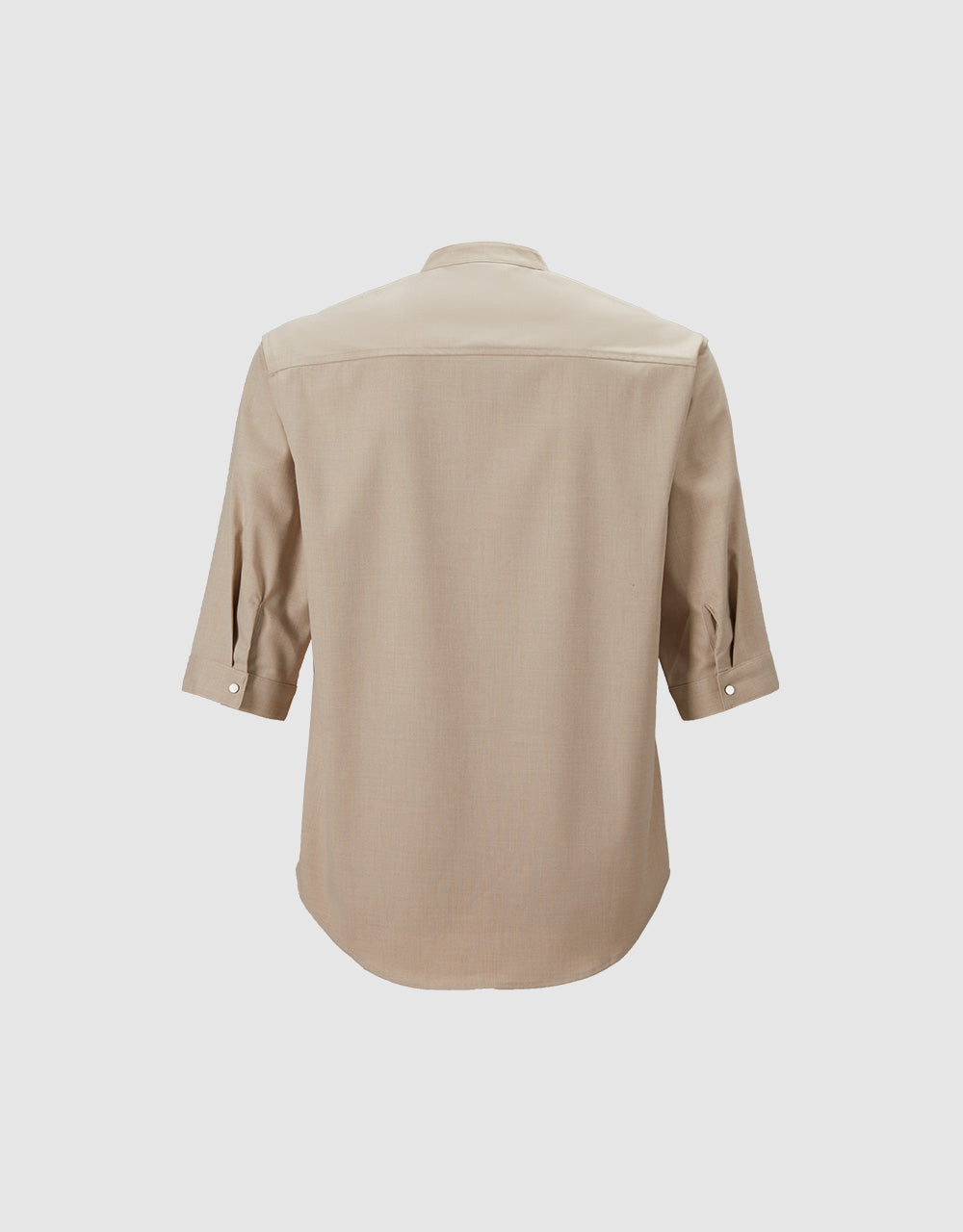Zippered Detail Overshirt