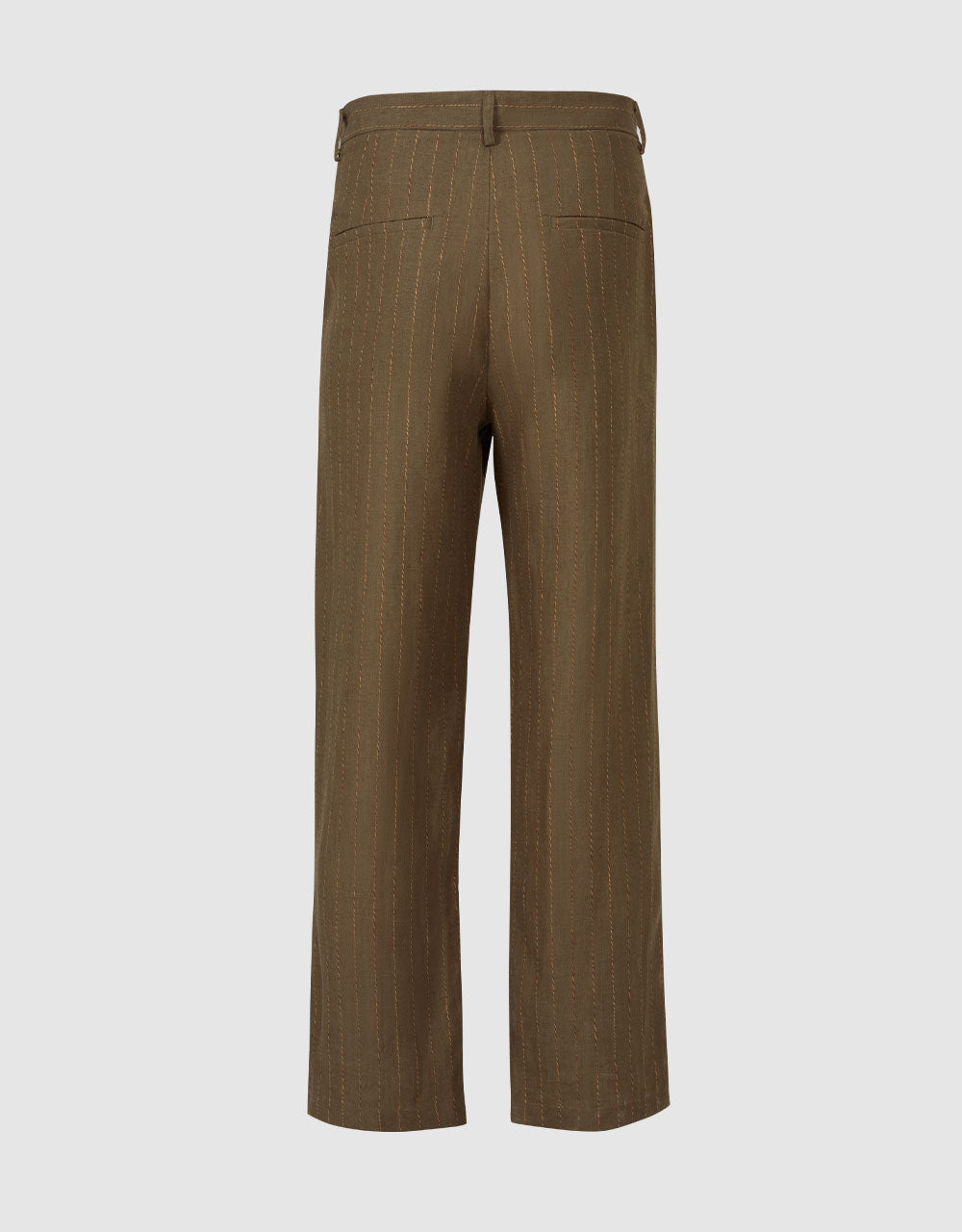 Striped Straight Pants