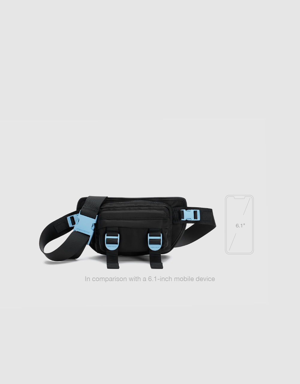 Contrast Buckle Fanny Pack