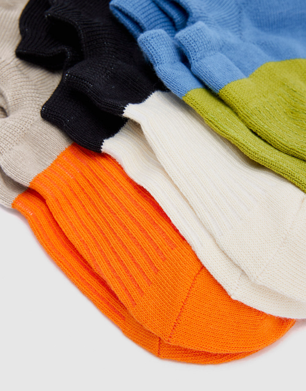 Contrast Color Socks (3-Pack)
