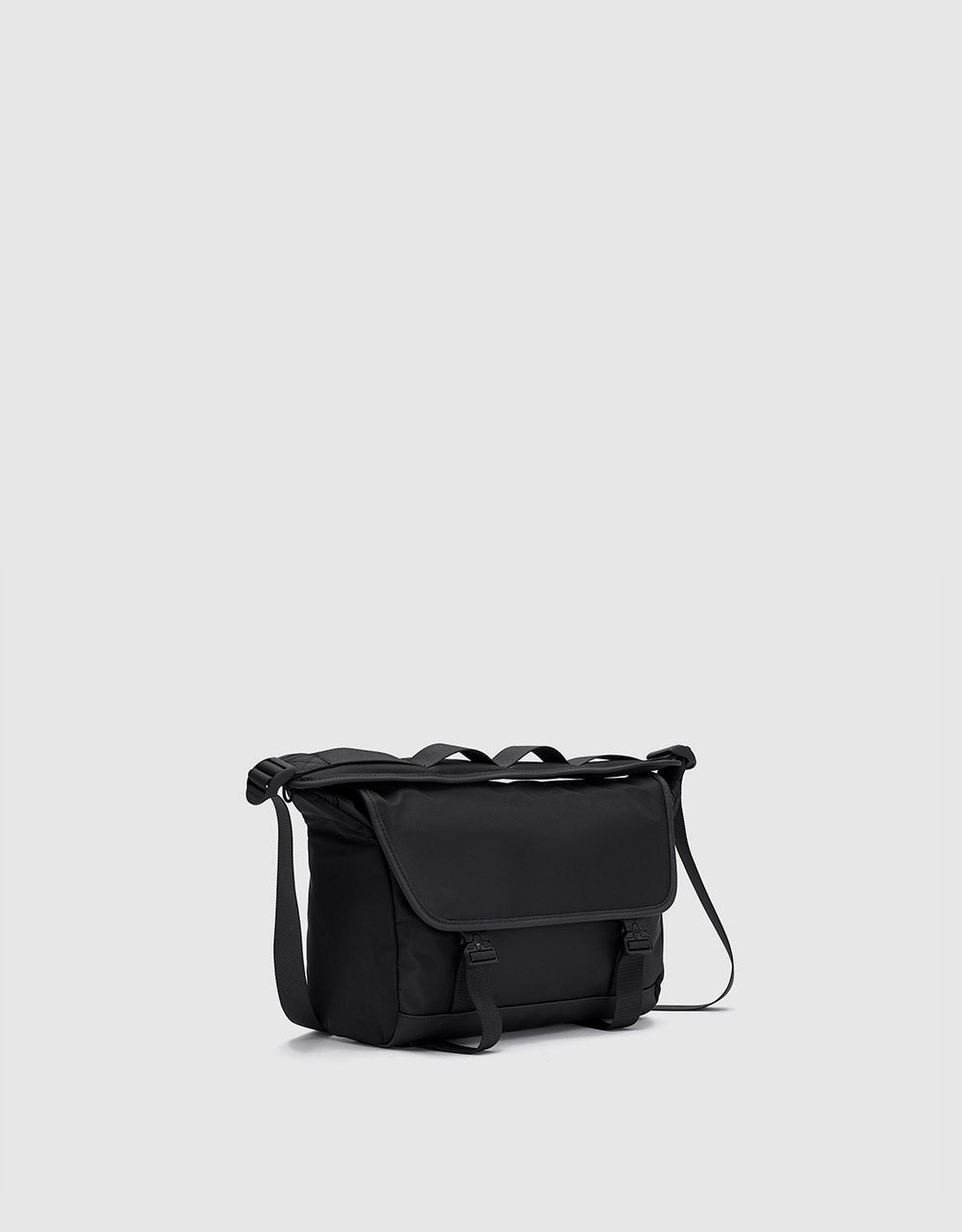 Buckled Messenger Bag