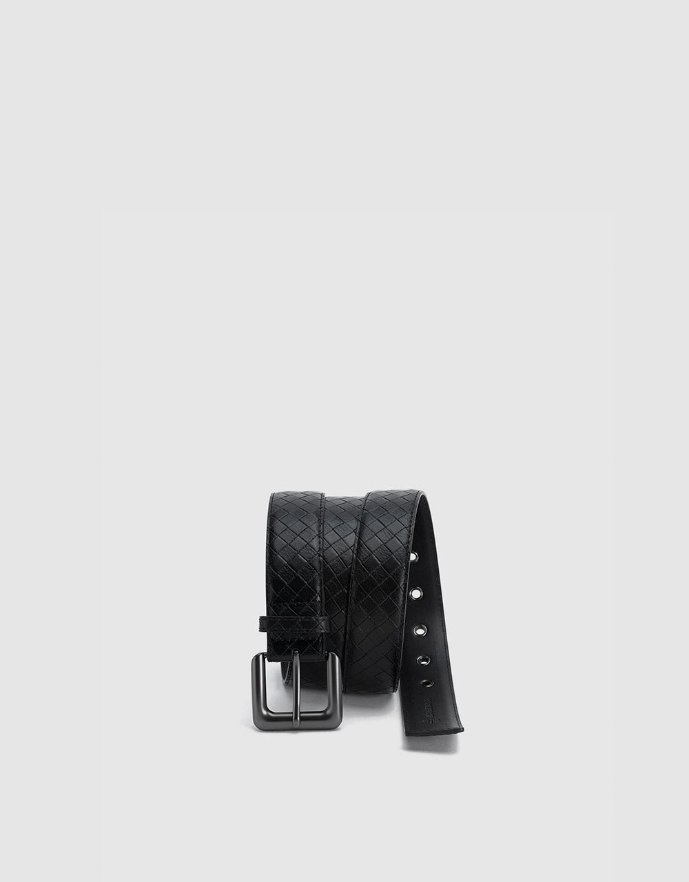 Faux Leather Textured Belt