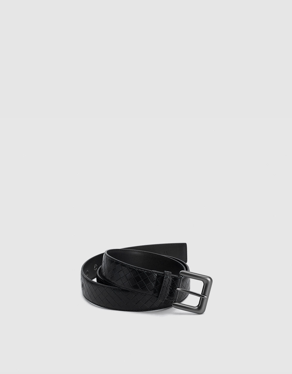 Faux Leather Textured Belt