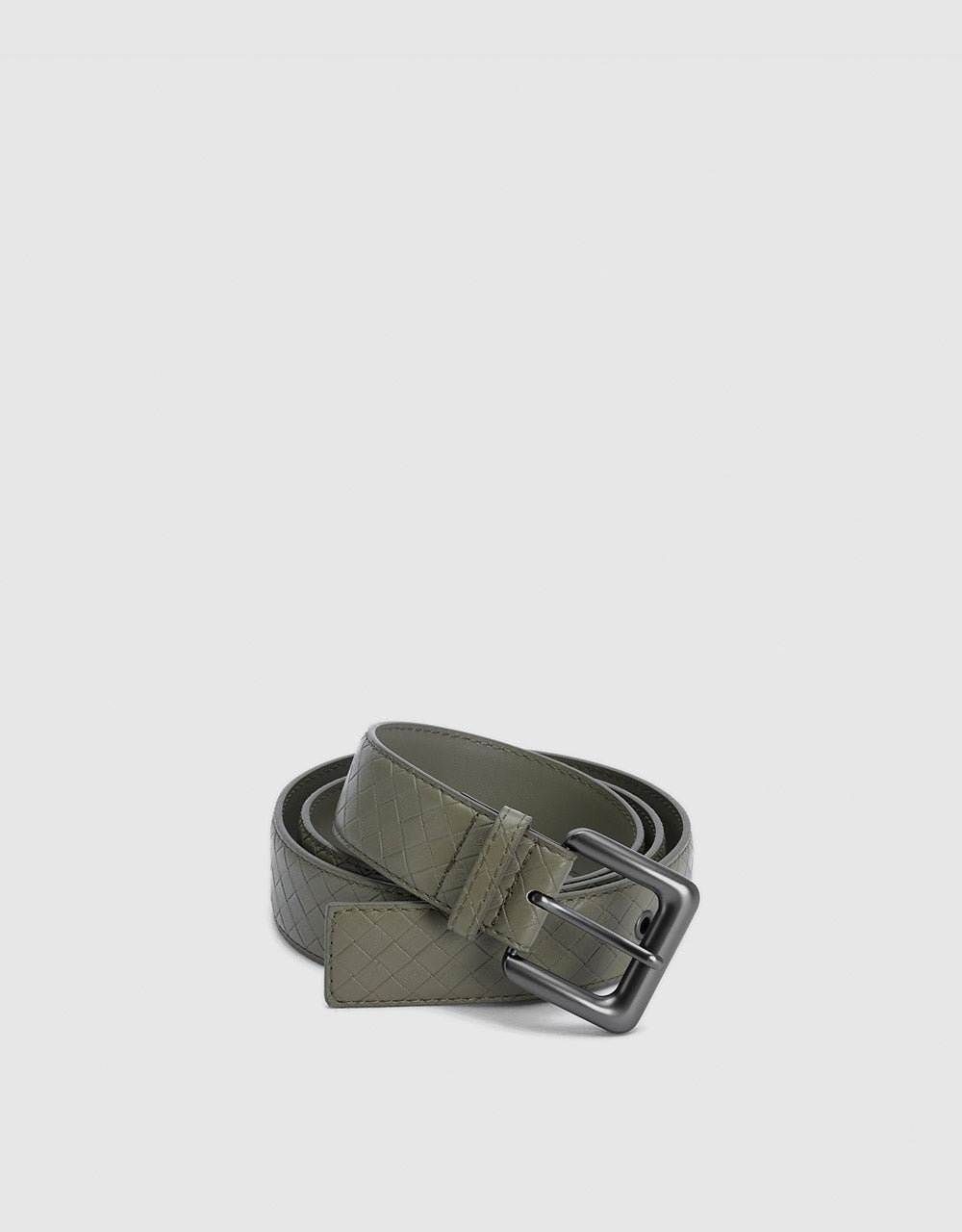 Faux Leather Textured Belt