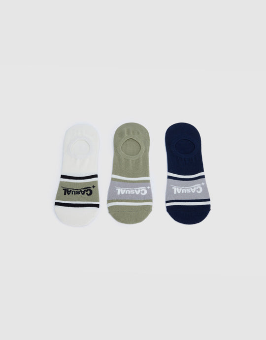 3-Pack Of Ankle Socks