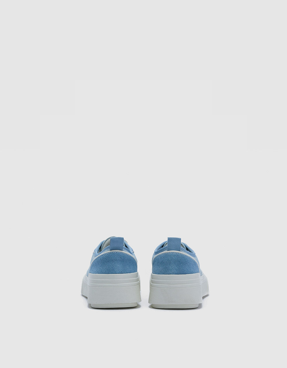 Platform Denim Sneakers