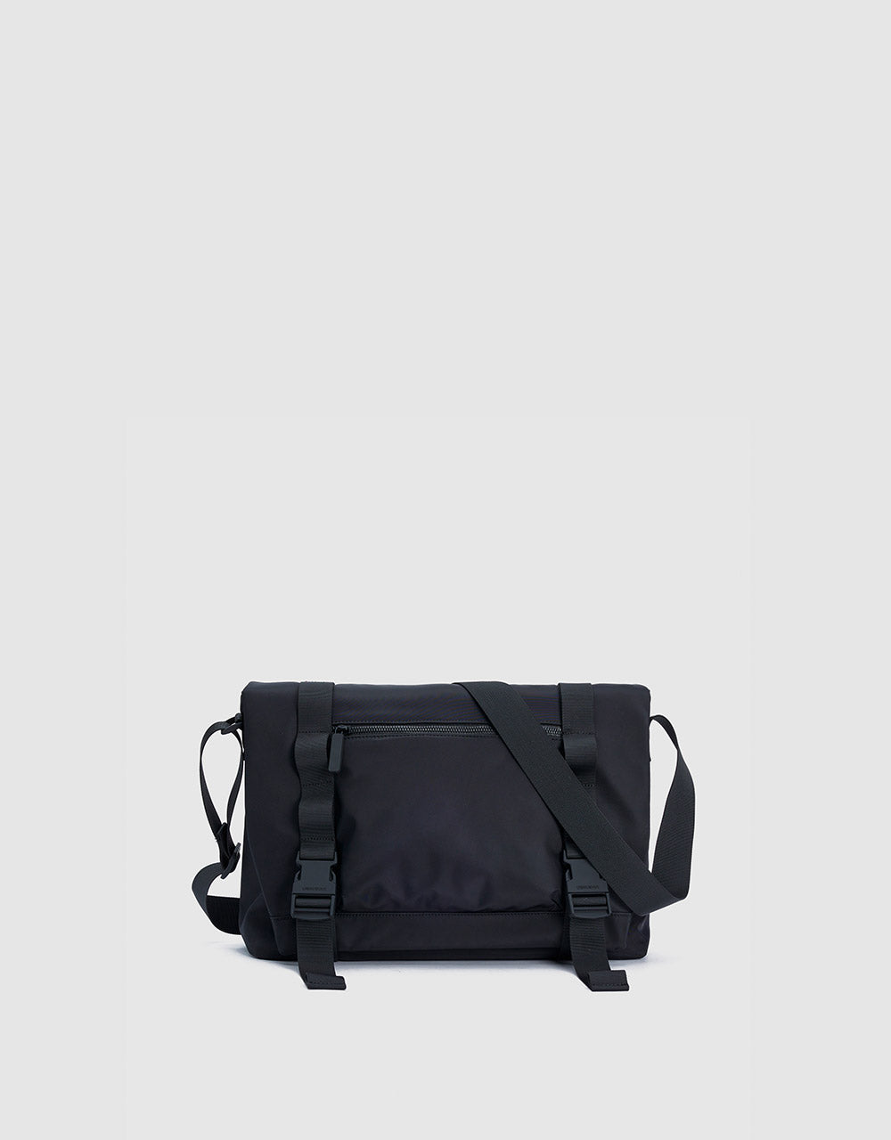 Buckled Messenger Bag