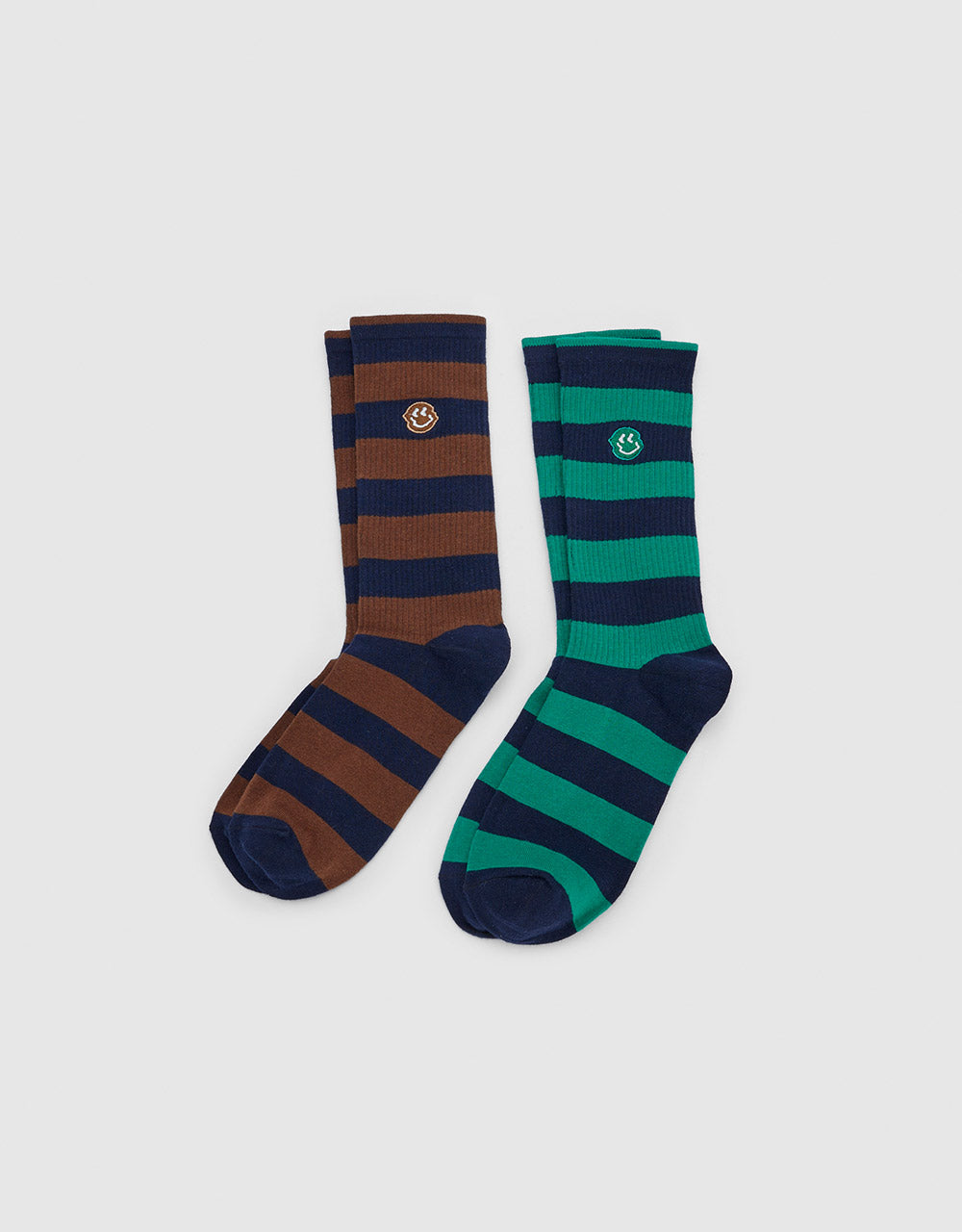 2-Pack Of Striped Socks
