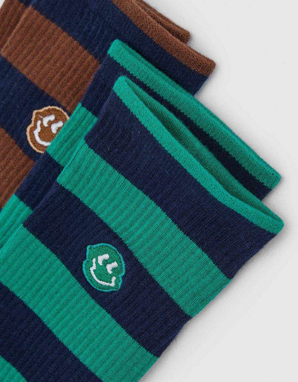 2-Pack Of Striped Socks