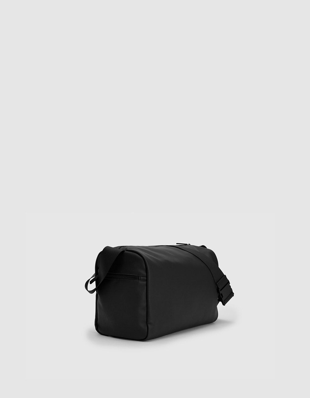Faux Leather Messenger Bag