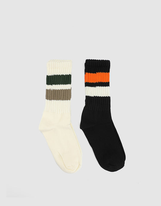 2-Pack Of Colorblock Socks
