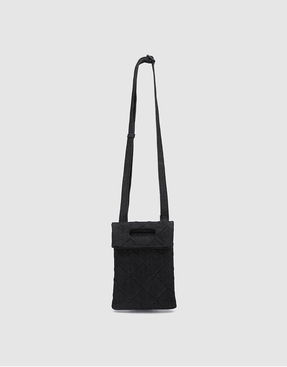 Textured Denim Bag