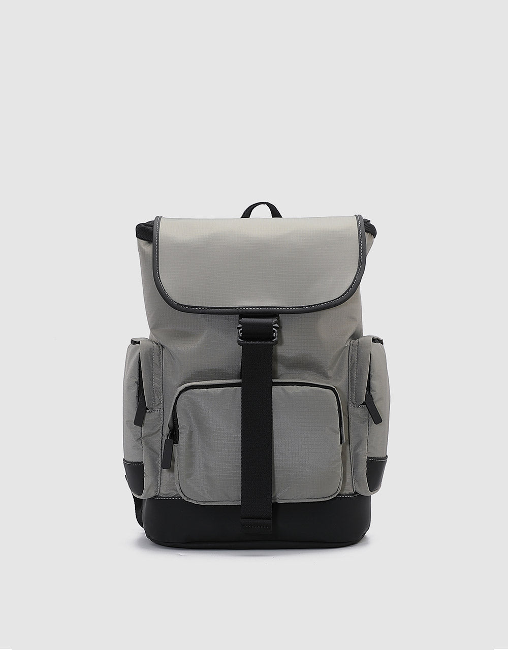 Buckled Flap Backpack