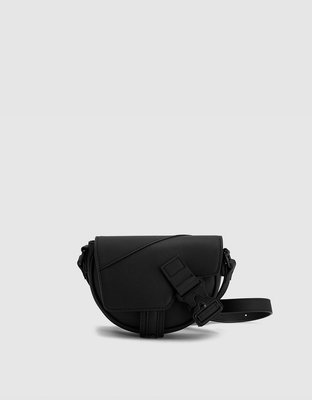 Buckled Saddle Bag