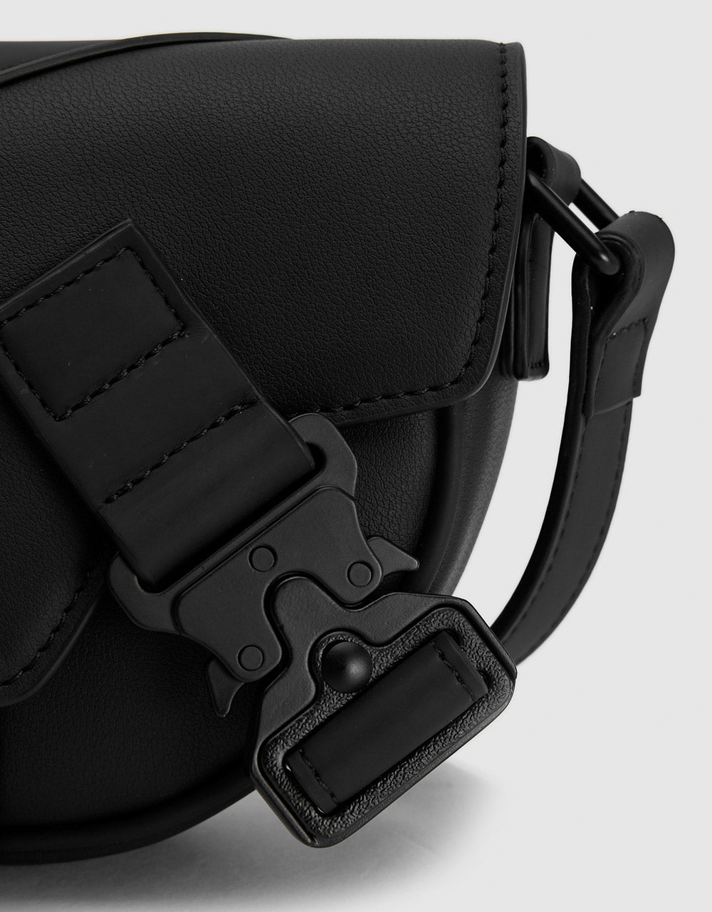 Buckled Saddle Bag