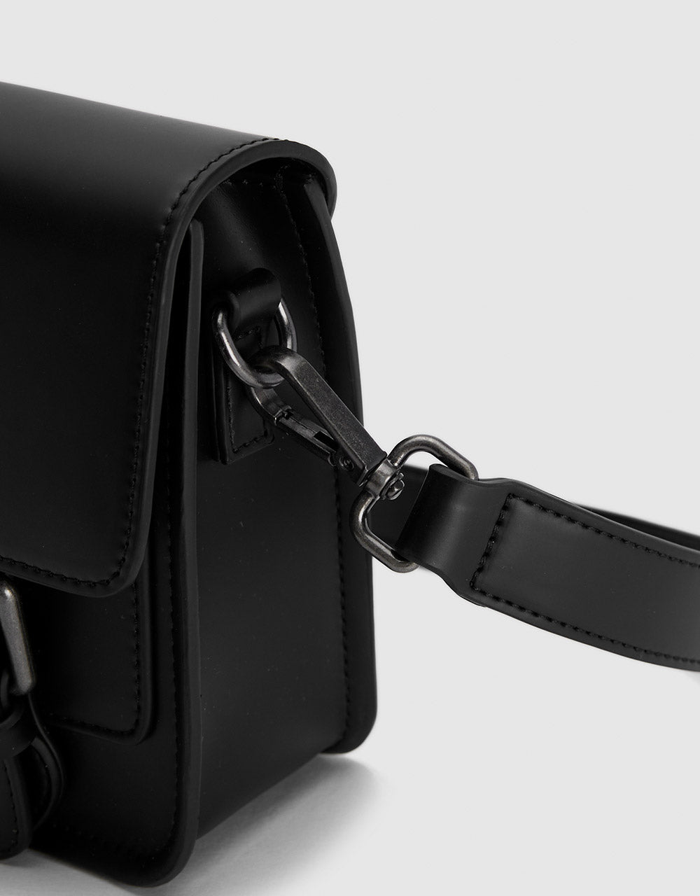 Buckled Crossbody Bag