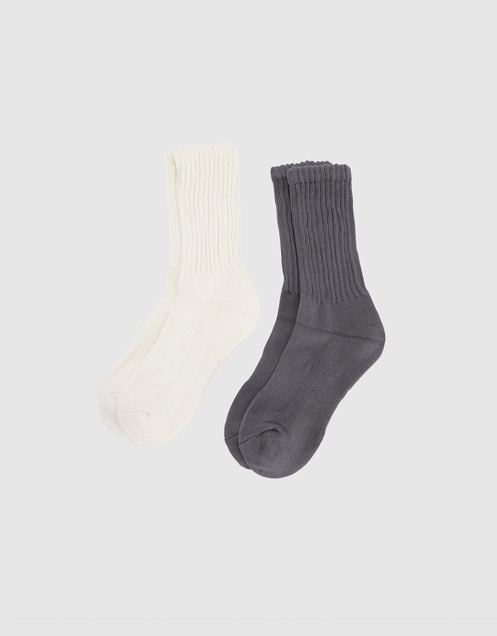 Rib Crew Socks