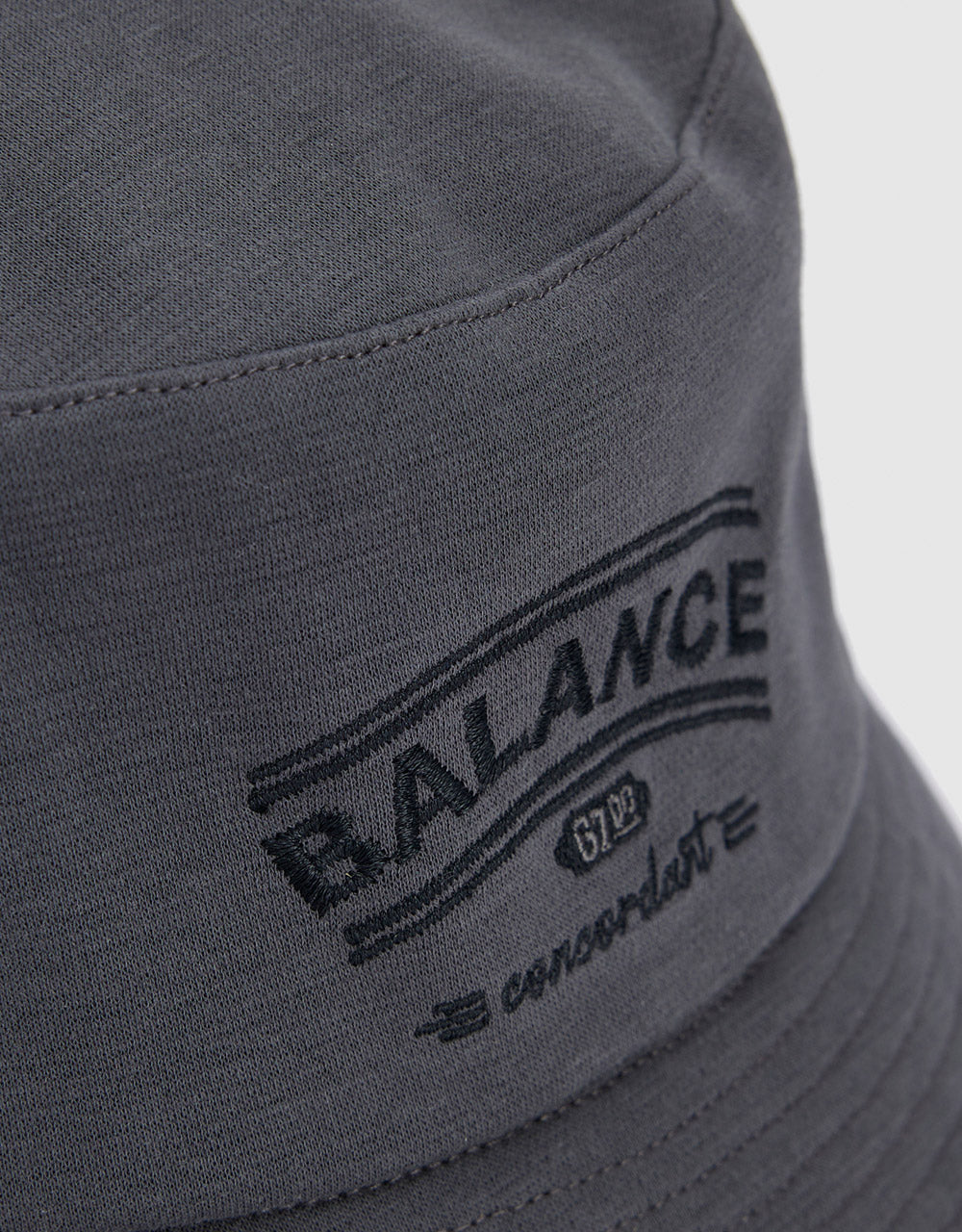 Letter Embroidered Bucket Hat