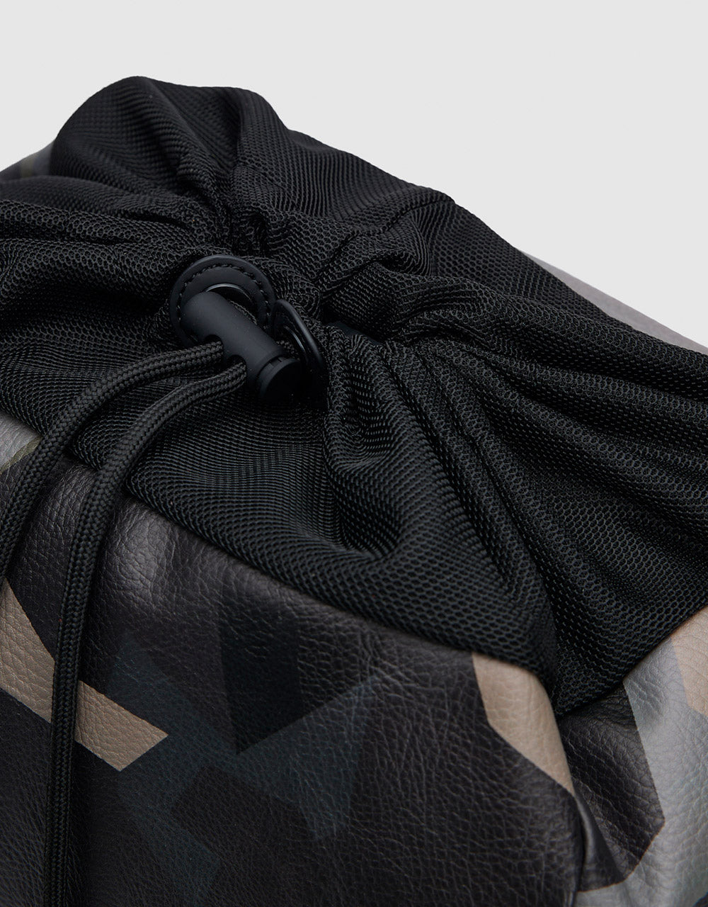 Faux Leather Camo Backpack