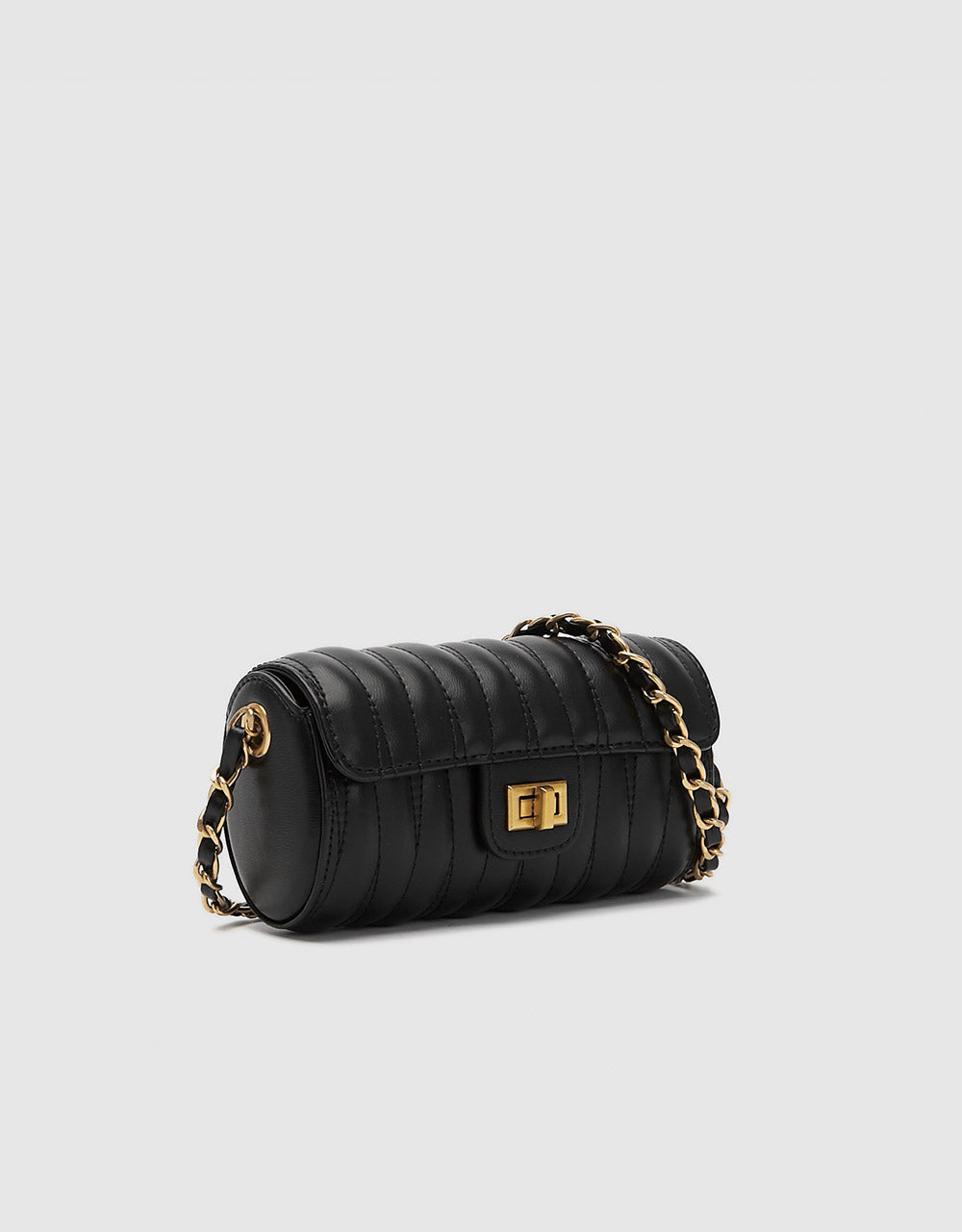 Twist Lock Vegan Friendly Crossbody Bag