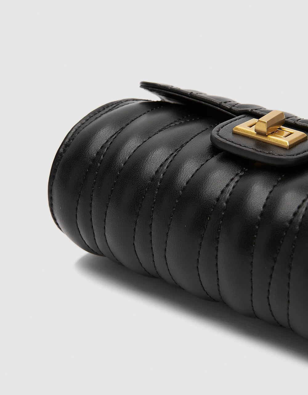Twist Lock Vegan Friendly Crossbody Bag