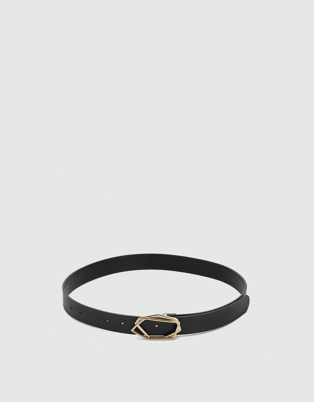 Geometric Buckle Belt