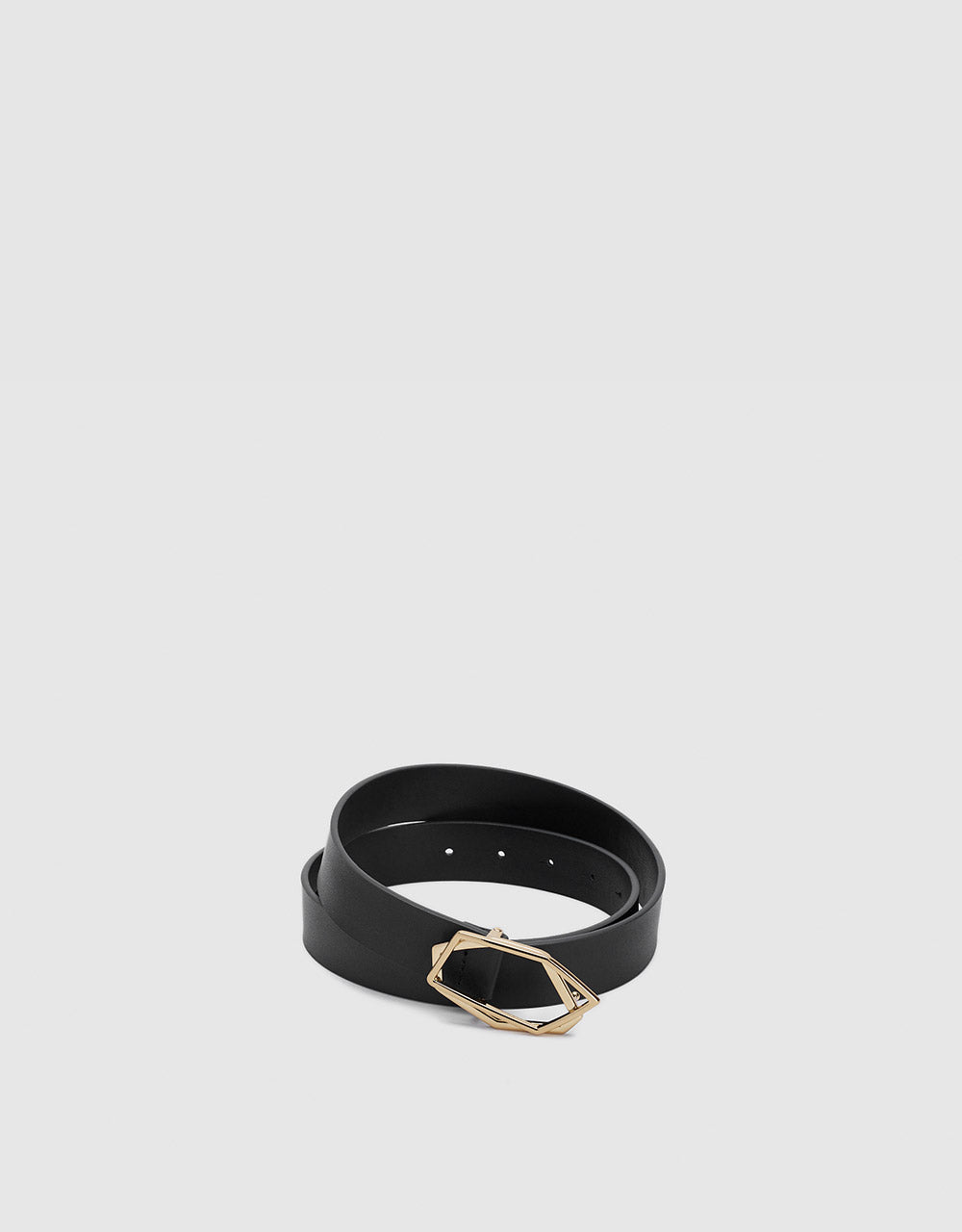 Geometric Buckle Belt